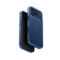 UNIQ Clario MagClick charging ochranný kryt na iPhone 17 Pro Max, Royal blue