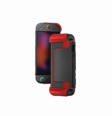 UNIQ ByteArmor ochranný kryt pro Nintendo Switch 2, Pixel red