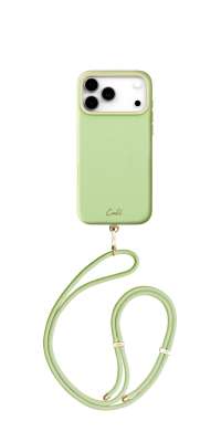 UNIQ COEHL Mirelle ochranný kryt na iPhone 17 Pro Max, Lint green
