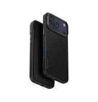 UNIQ Keva Edge MagClick charging ochranný kryt na iPhone 17 Pro Max, Carbon black