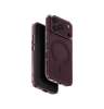 UNIQ Airsuit MagClick charging ochranný kryt na iPhone 17 Pro/18 Pro, Glossy burgundy