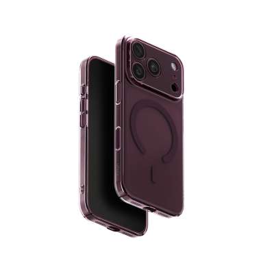 UNIQ Airsuit MagClick charging ochranný kryt na iPhone 17 Pro/18 Pro, Glossy burgundy