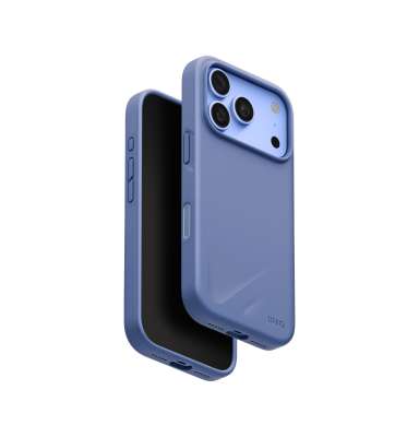 UNIQ Lino ochranný kryt na iPhone 17 Pro/18 Pro, Pebble blue