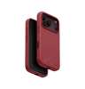 UNIQ Lino ochranný kryt na iPhone 17 Pro/18 Pro, Cranberry red