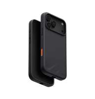 UNIQ Lino ochranný kryt na iPhone 17 Pro Max/18 Pro Max, Charcoal grey