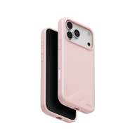 UNIQ Lino ochranný kryt na iPhone 17 Pro Max/18 Pro Max, Pale rose