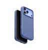 UNIQ Lino ochranný kryt na iPhone 17 Pro Max/18 Pro Max, Pebble blue
