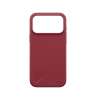 UNIQ Lino ochranný kryt na iPhone 17 Pro Max/18 Pro Max, Cranberry red