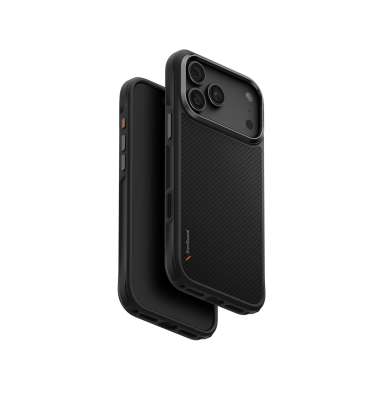 UNIQ Keva MagClick charging ochranný kryt na iPhone 17 Pro Max/18 Pro Max, Carbon black