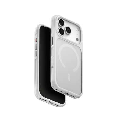 UNIQ Veren MagClick charging ochranný kryt na iPhone 17 Pro/18 Pro, Chalk frost