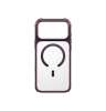 UNIQ Veren MagClick charging ochranný kryt na iPhone 17 Pro Max/18 Pro Max, Burgundy frost