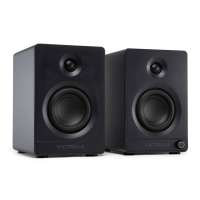 Victrola VPS-400-BLK-INT Tempo Bluetooth regálové reproduktory s Auracast černé