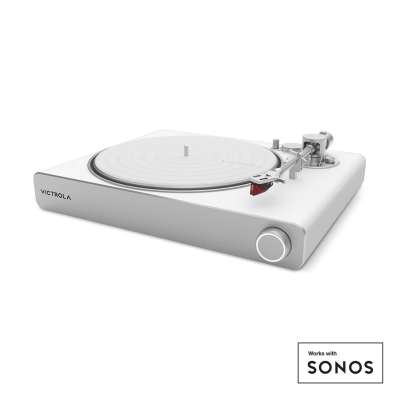 Victrola VPT-3000 Stream Pearl gramofon bílý