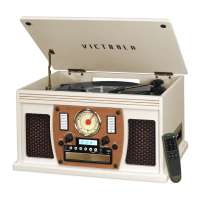 Victrola Navigator 8v1 gramofon bílý