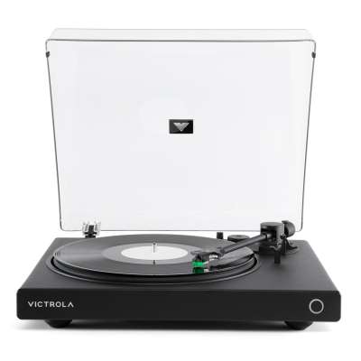 Victrola VPT-1520-BLK-INT Wave gramofon černý