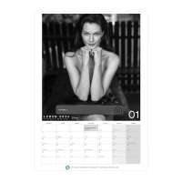 Victrola A2 černobílý plánovací kalendář 2026 - Lukáš Dvořák